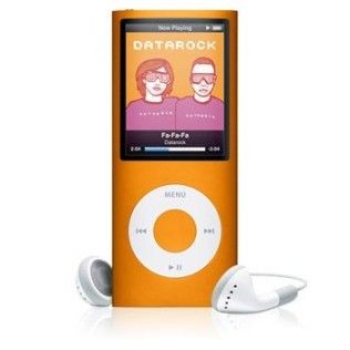 Apple iPod Nano 4G 8Go (Orange)