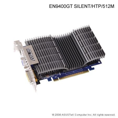 Asus GeForce EN9400GT Silent HTP 512Mo