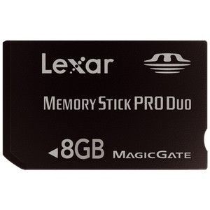 Lexar Memory Stick Duo Pro 8GO Premium