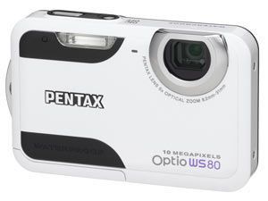 Pentax Optio WS80 (Blanc/Black)