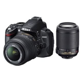 Nikon D3000 + AF-S 18-55mm VR + 55-200mm VR