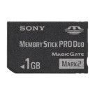 Sony Memory Stick Pro Duo 1Go MKII + Adaptateur