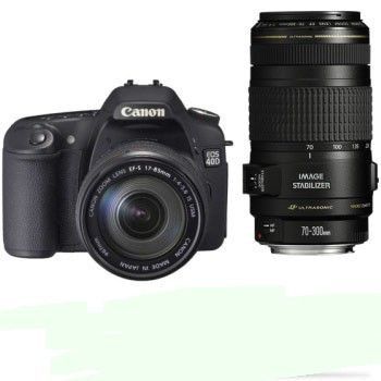 Canon EOS 40D + Zoom 18-55mm - 55-250mm