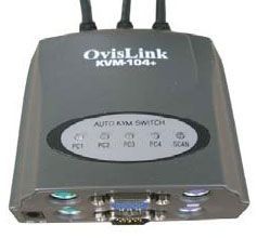 OvisLink KVM-104+