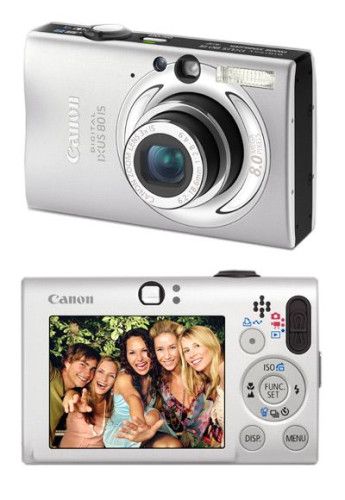 Canon Digital Ixus 80 (Silver)