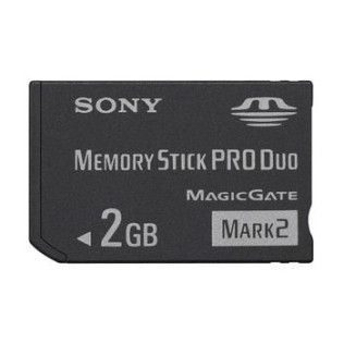 Sony Memory Stick Pro Duo 2Go MKII + Adaptateur