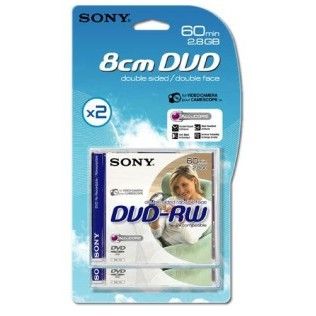 Sony DVD-RW DL 2.8 Go - 2x (Boite CD x2)