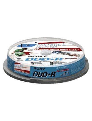 Sony DVD+R 4.7 Go - 16x (Spindle x10)