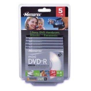 Memorex DVD-R 1.4 Go - 4x (Boite Slim x5)