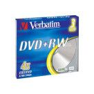 Verbatim DVD+RW 4.7 Go - 4x (Boite Slim x5)