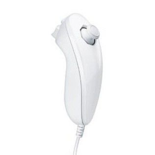 Manette Wii Nunchuck (Blanc)