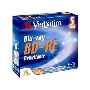 Verbatim BD-R 25 Go - 2x (Boite CD x5)