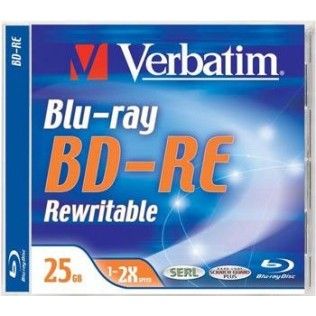 Verbatim BD-RE 25 Go - 2x (Boite CD x1)