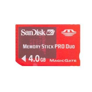 SanDisk Memory Stick Pro Duo Gaming 4Go