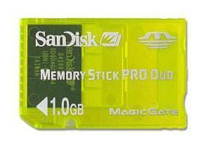 SanDisk Memory Stick Pro Duo Gaming 1Go