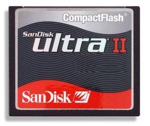 SanDisk Compact Flash Ultra II 8Go
