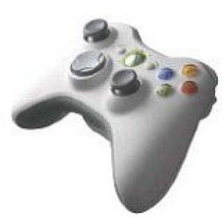 Microsoft Pad Xbox 360 Wireless (Blanc)
