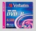 Verbatim DVD-R DL 8.5 Go - 4x (Boite CD x5)