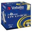 Verbatim DVD+RW 4.7 Go - 4x (Boite CD x10)