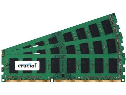 Crucial DDR3-1333 CL9 6Go (3x2Go)