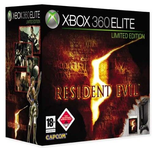 Microsoft Xbox 360 Elite + Resident Evil 5