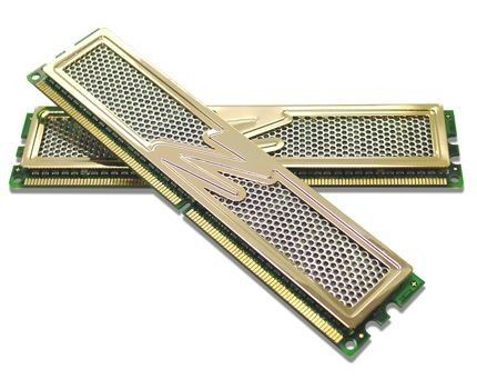 OCZ PC6400 1024Mo DDR2 Gold XTC Dual (2x512Mo)