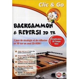 Backgammon et Reversi 3D - PC