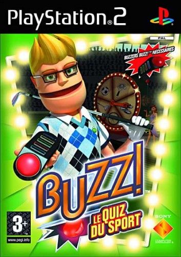 Buzz ! The Sports Quiz + Buzzers - Playstation 2