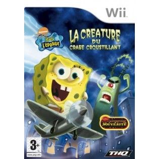 Bob L'Eponge : la Créature du Crabe Croustillant - Wii