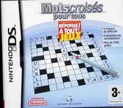 Mots Croises Pour tous - Nintendo DS