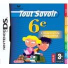 Tout Savoir 6ieme - Nintendo DS