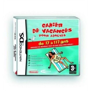 Cahier De Vacances Pour Adultes - Nintendo DS