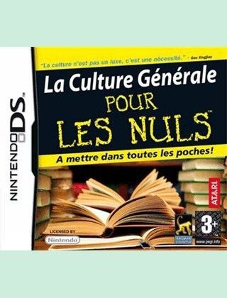 Culture Générale Pour Les Nuls - Nintendo DS