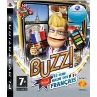 Buzz ! Le Plus Malin Des Français + 4 buzzers - PS3 - Playstation 3