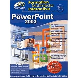 Formation Multimédia Interactive à Microsoft PowerPoint 2003 - PC