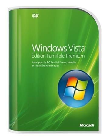 Windows Vista Edition Familiale Premium (Home) - PC