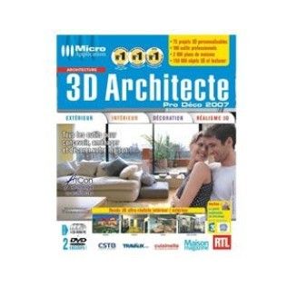 3D Architecte Pro Déco 2007 + - PC