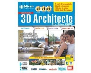 3D Architecte Pro Déco 2007 + - PC