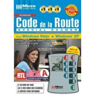 Micro application Code de la Route - Special examen - PC