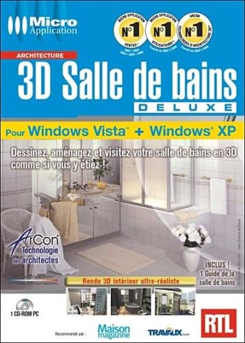 Micro Application 3D Salle de bains - Deluxe - PC