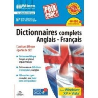 Dictionnaires complets Anglais/Français - PC