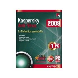 Kaspersky Antivirus 2009 (1 poste) - PC