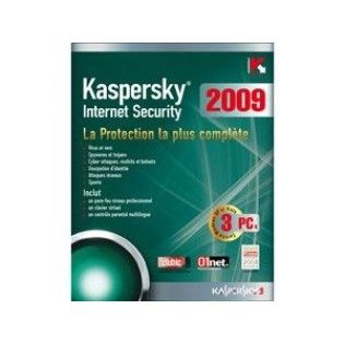 Kaspersky Internet Security 2009 (3 postes) - PC