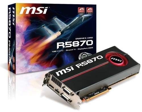 MSI Radeon R5870-PM2D1G