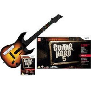 Guitar Hero 5 + Guitare  - Wii