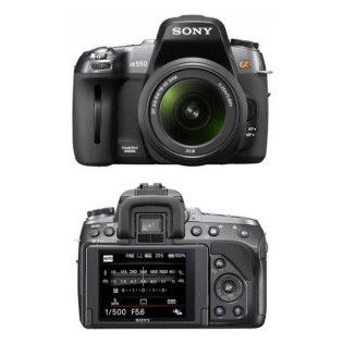 Sony DSLR-Alpha 550 (Black) Nu