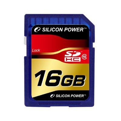 Silicon Power SDHC High Capacity 16Go Class 10