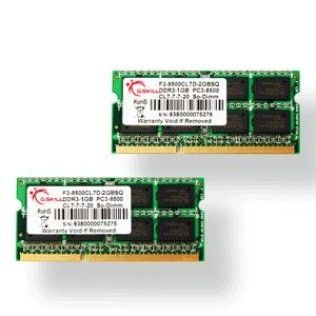 G.Skill So-Dimm Mac DDR3-1066 CL7 8Go (2x4Go)