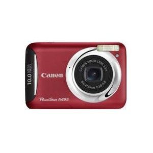 Canon PowerShot A495 (Rouge)