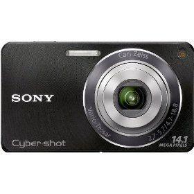 Sony Cyber-Shot DSC-W350 (Black)